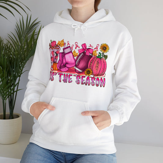 Breast Cancer Fall Football Hoodie