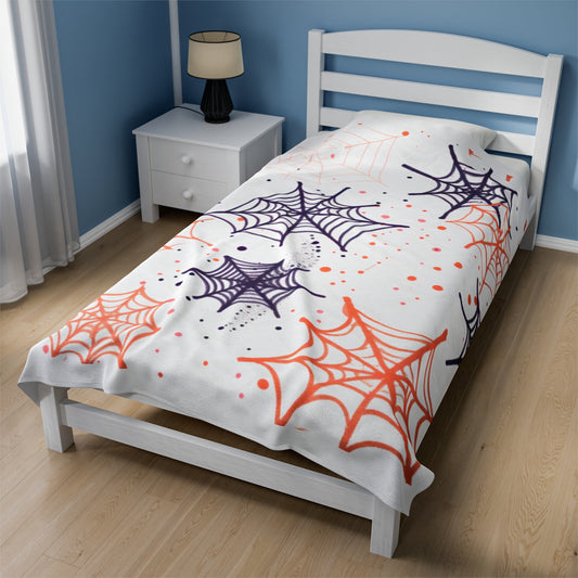 Halloween Velveteen Plush Blanket