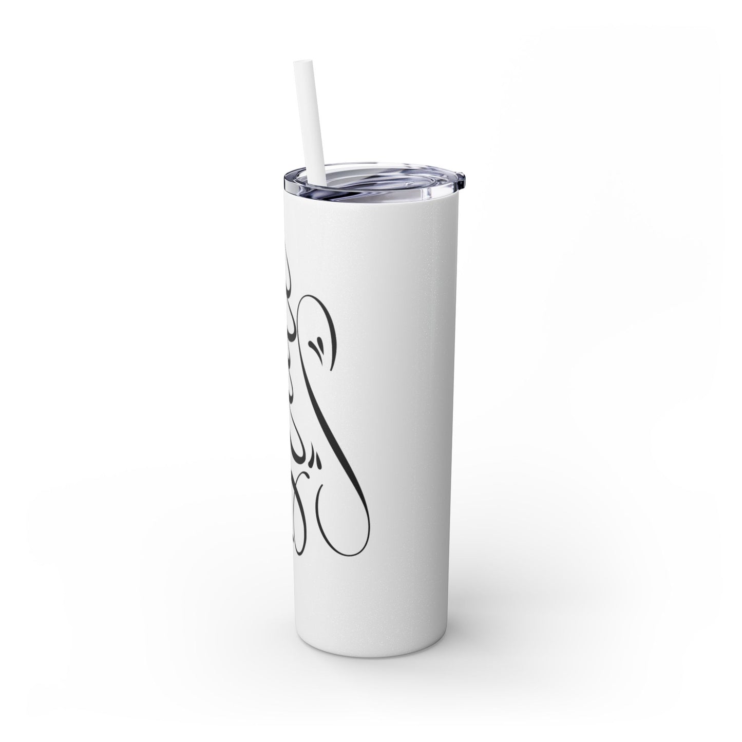 Bride Skinny Tumbler with Straw, 20oz