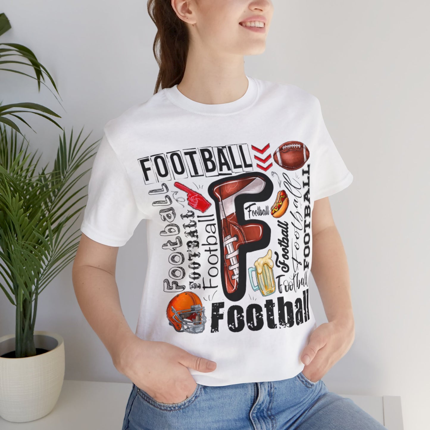 Football Short Sleeve Tee