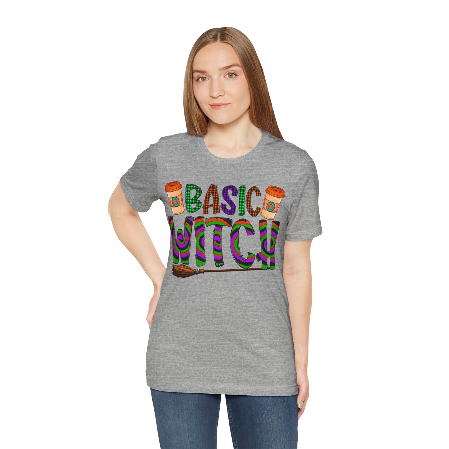 Halloween Basic Witch Short Sleeve Tee