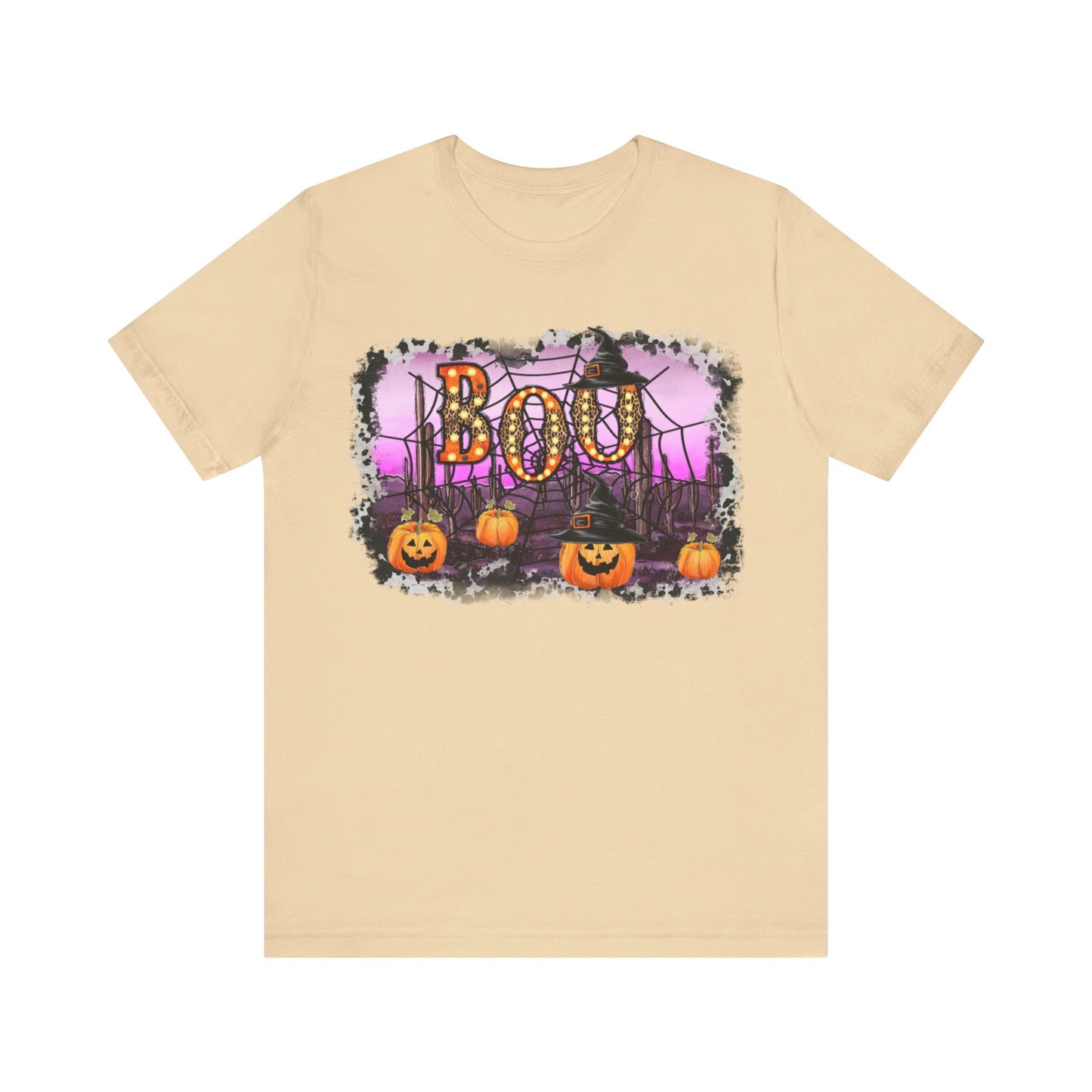 Halloween Boo Short Sleeve Tee