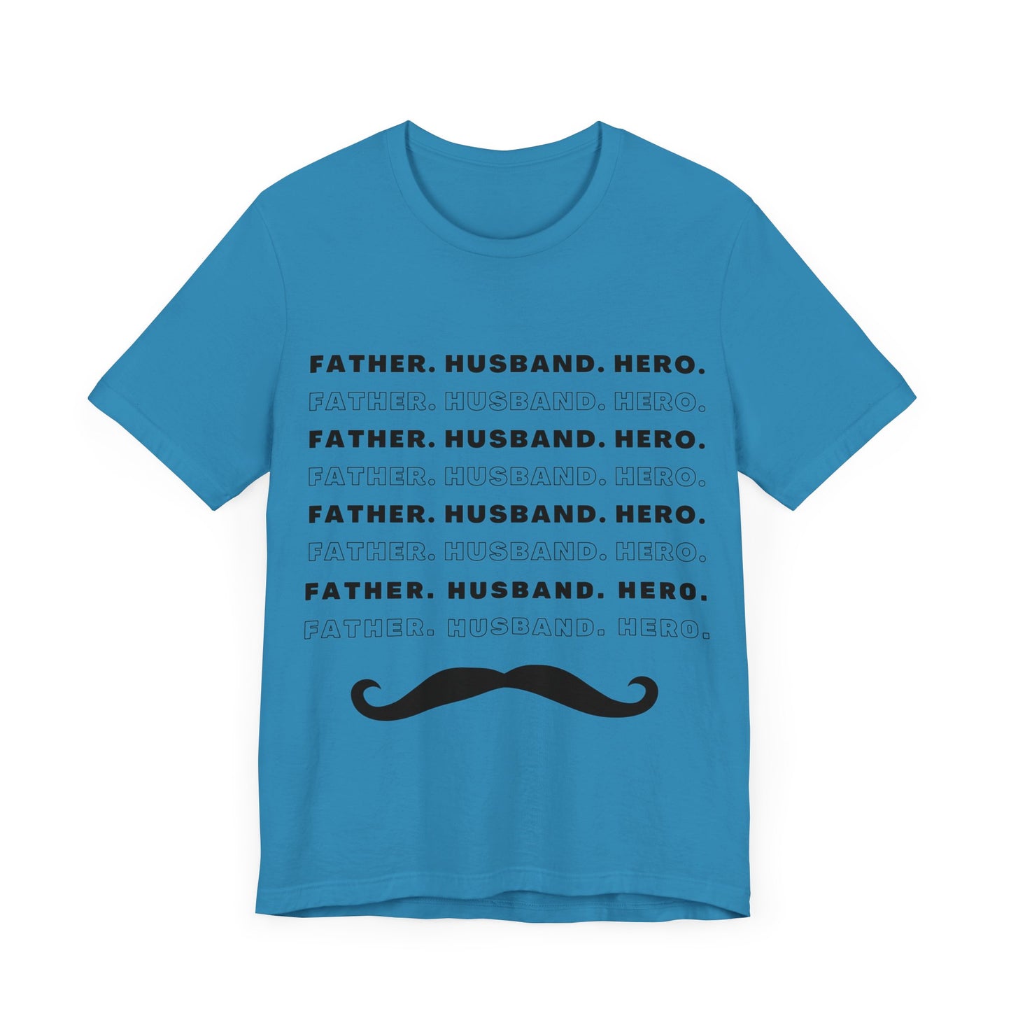 Husband Father Hero Short Sleeve Tee