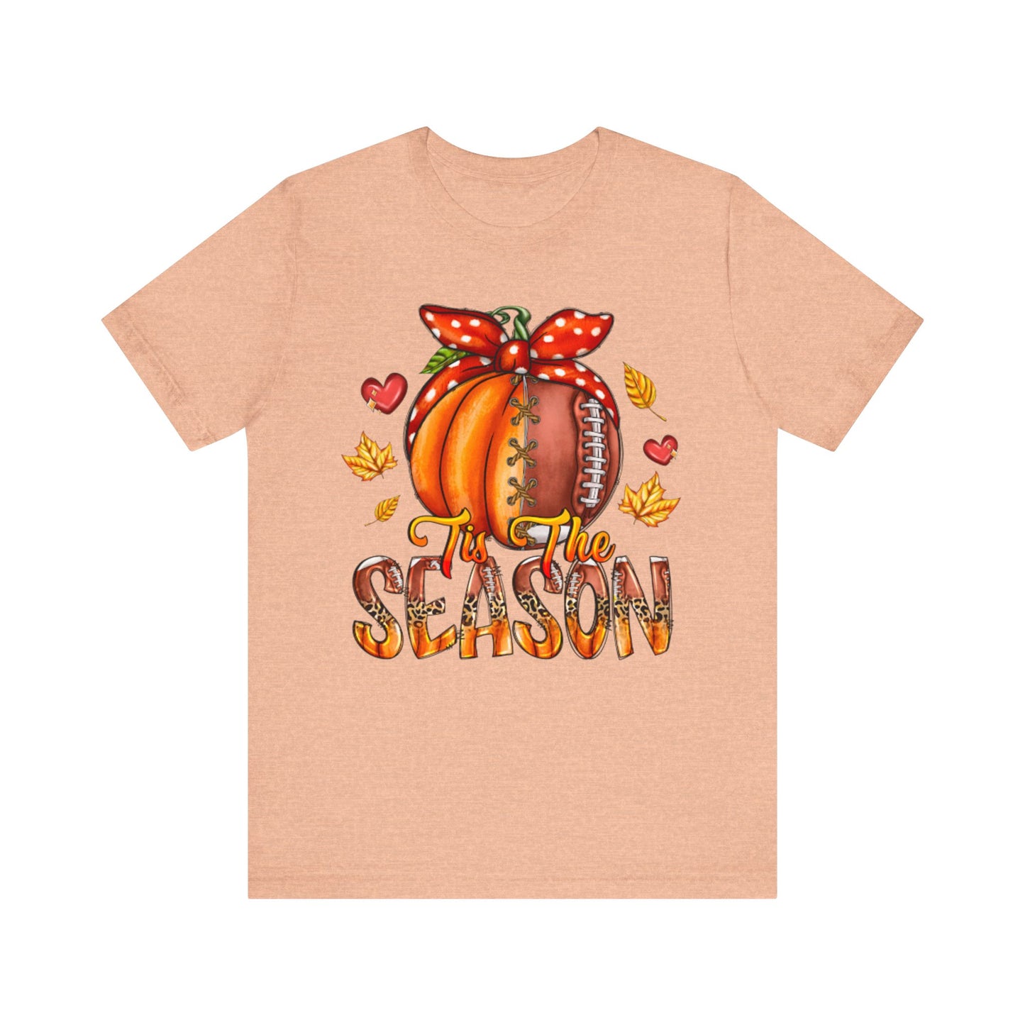 Fall Football Short Sleeve Tee