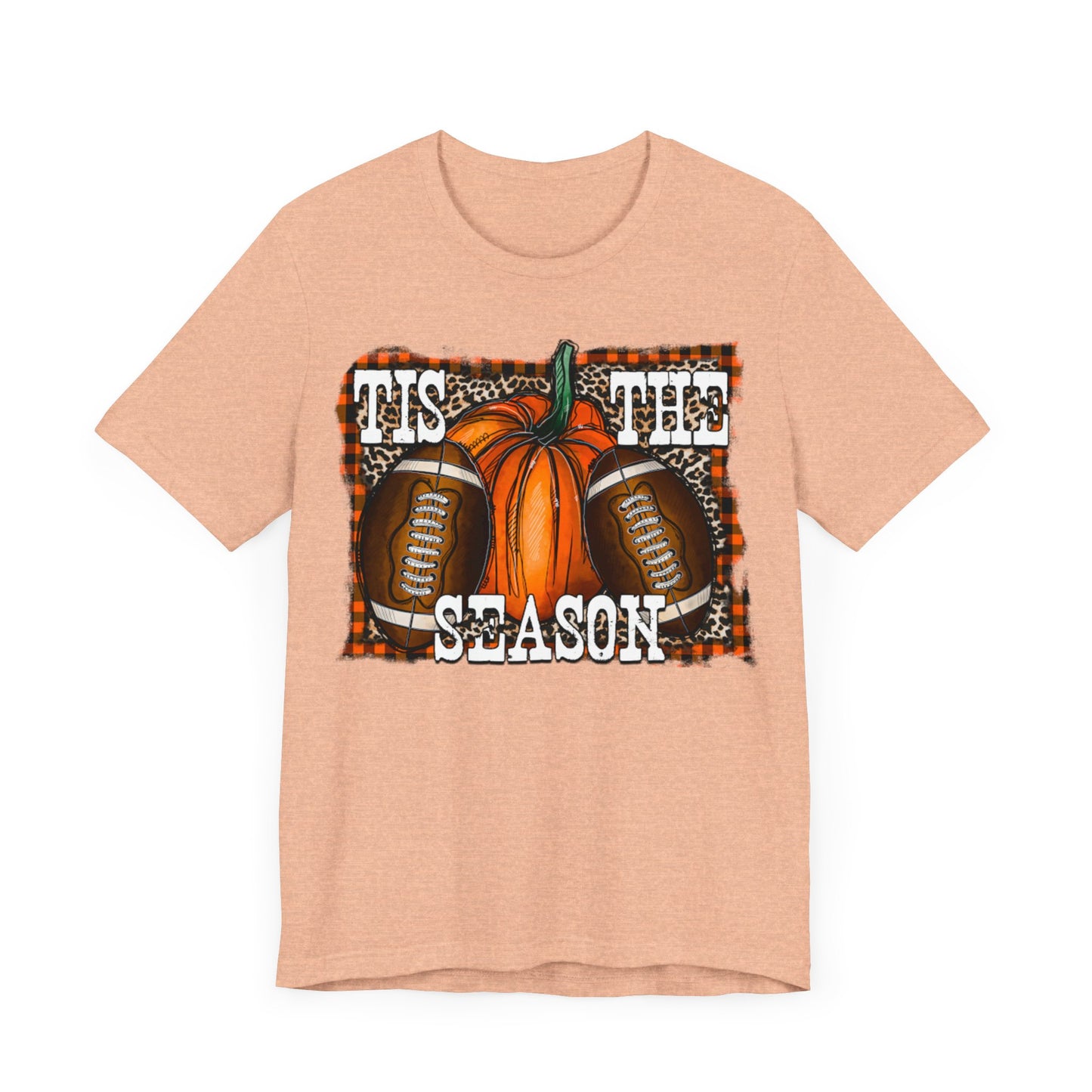 Fall Football Short Sleeve Tee