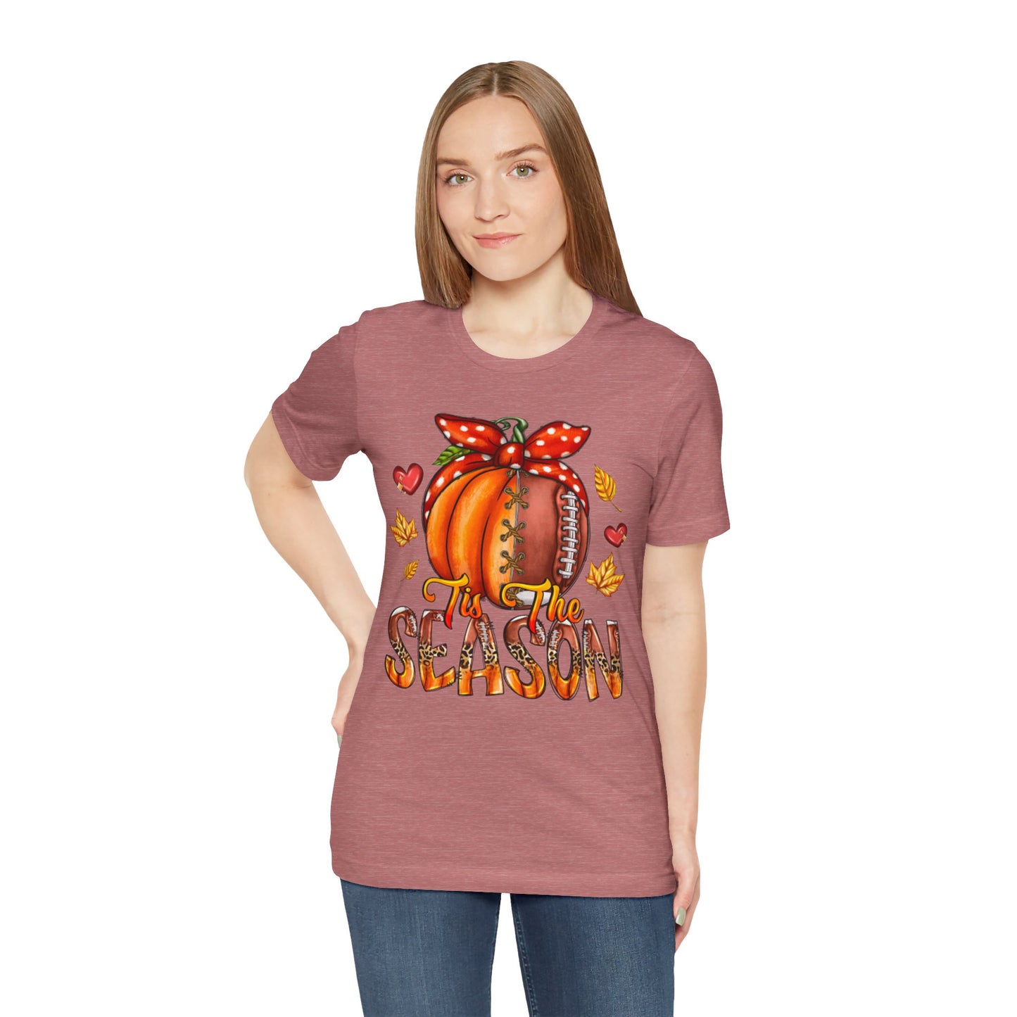 Fall Football Short Sleeve Tee