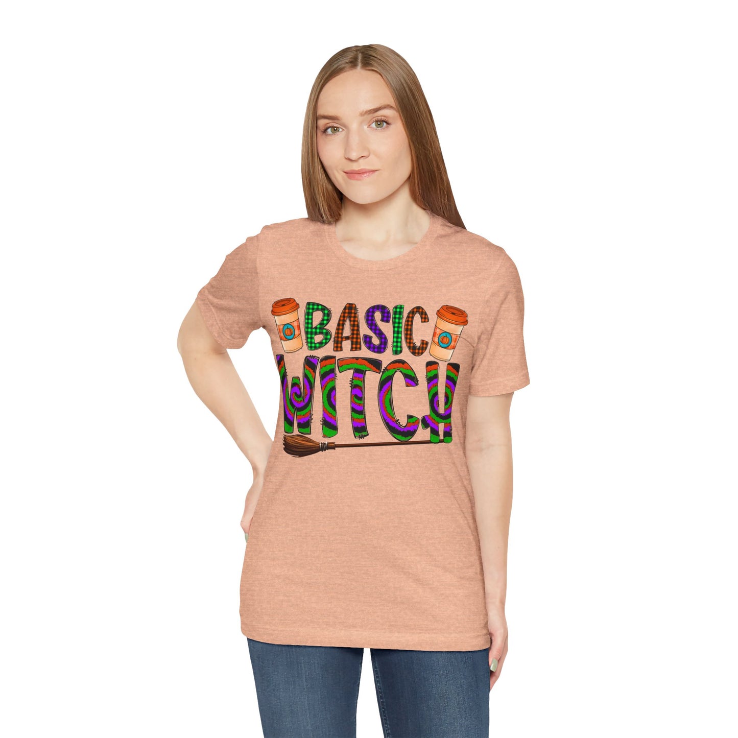 Halloween Basic Witch Short Sleeve Tee