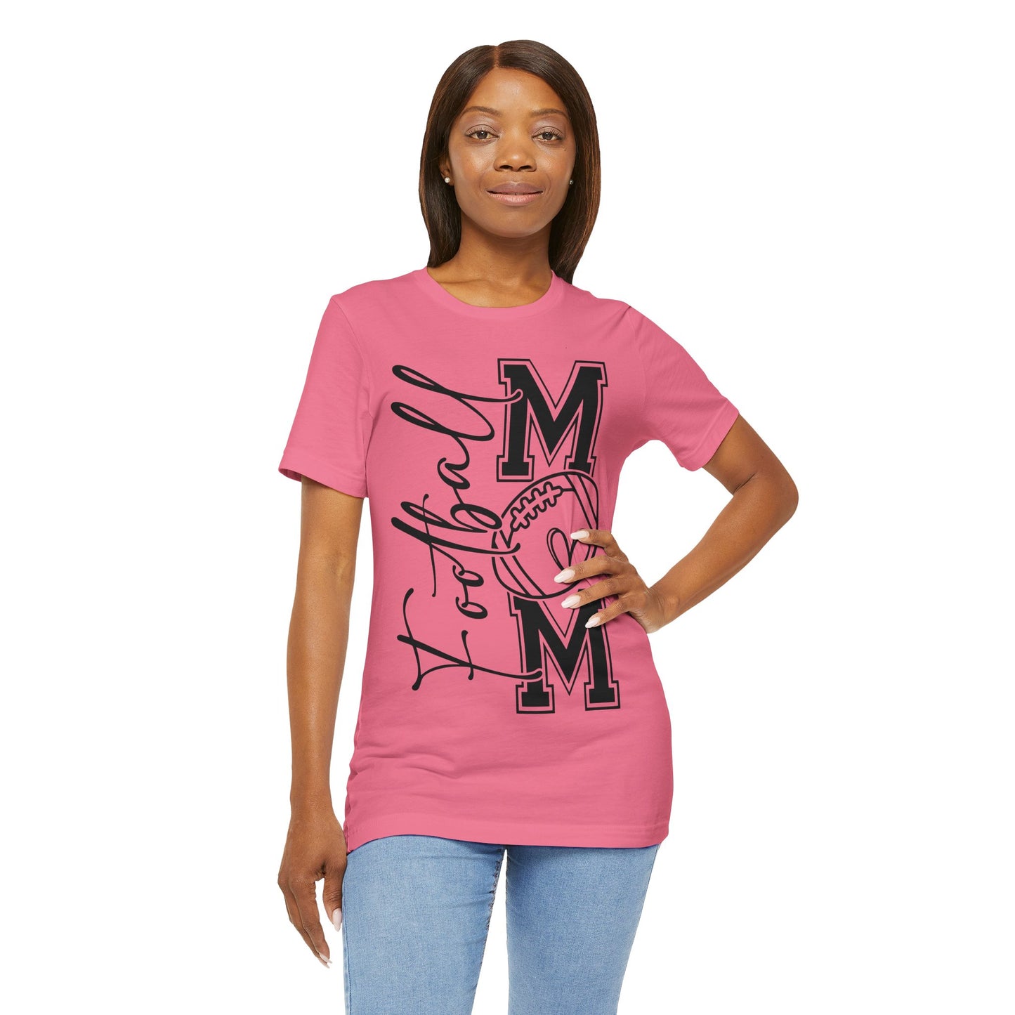 Football Mom Short Sleeve Tee