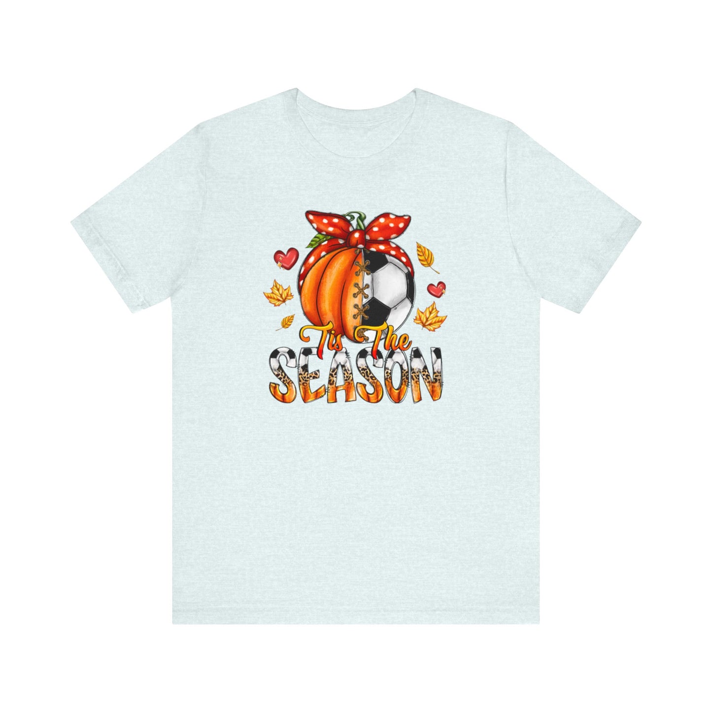 Fall Soccer Short Sleeve Tee