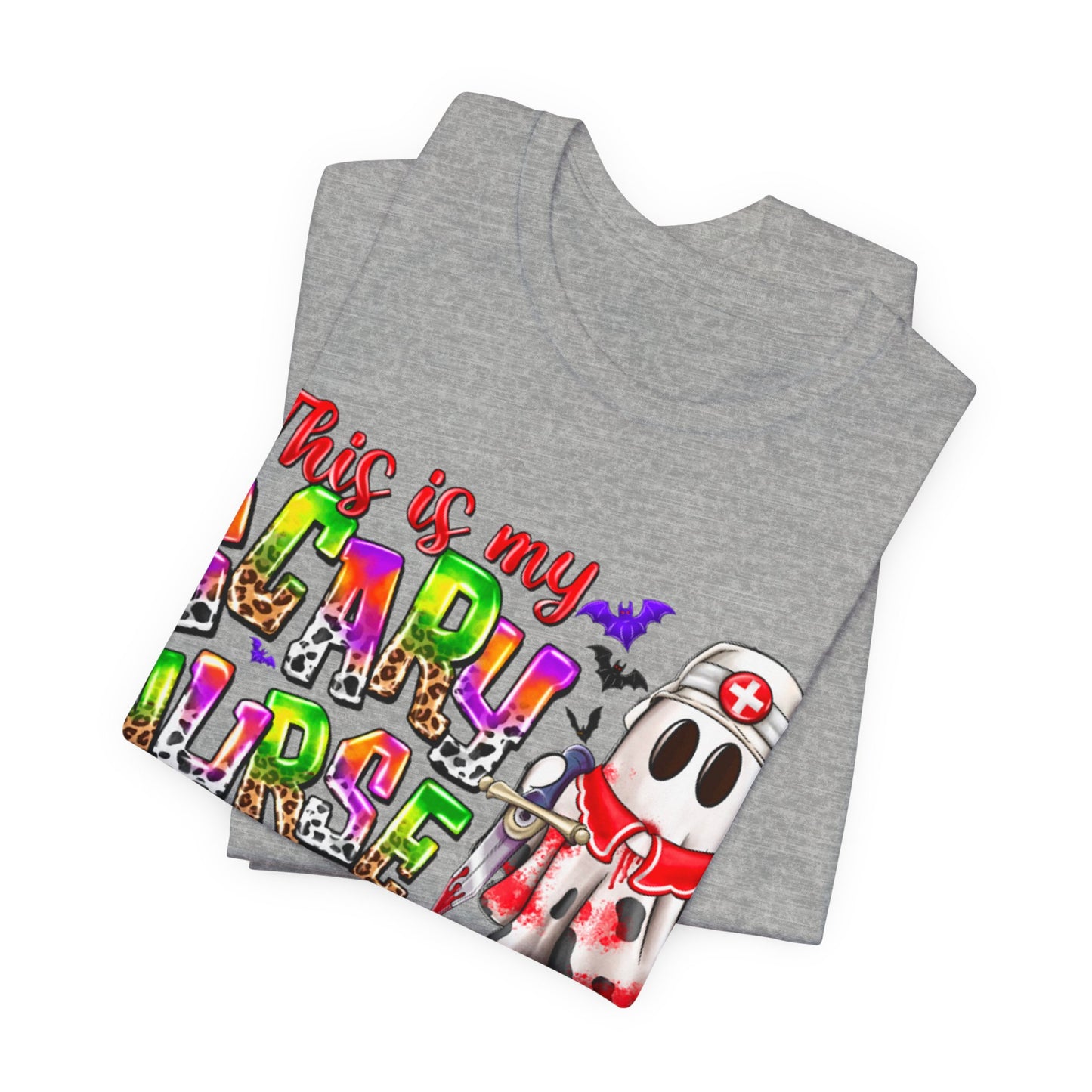 Halloween Nurse Short Sleeve Tee