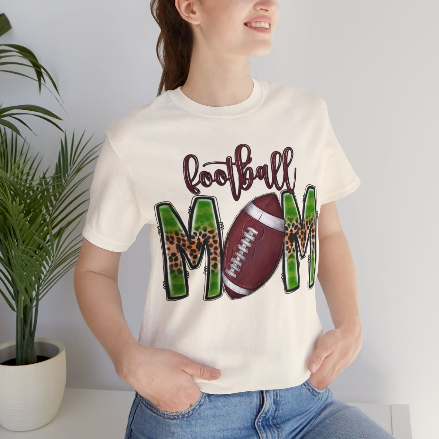 Football Mom Short Sleeve Tee