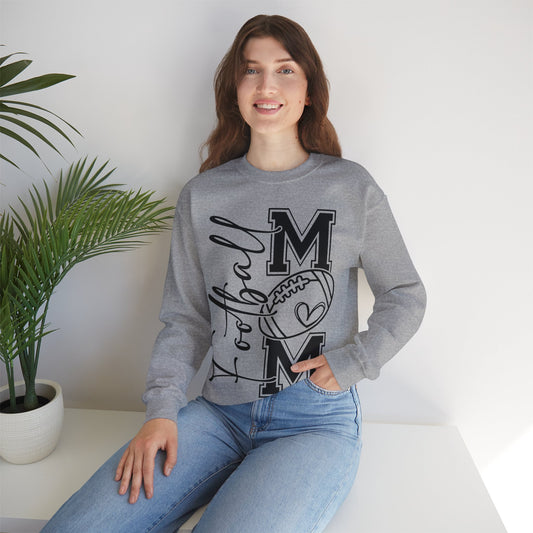 Football Mom Crewneck Sweatshirt