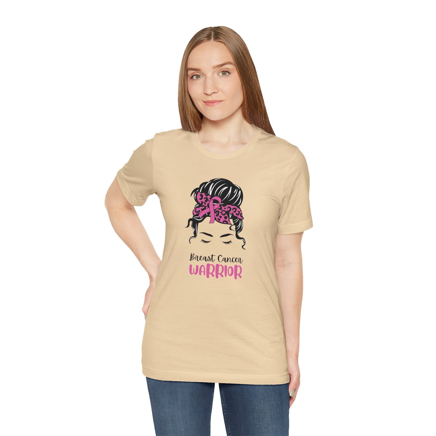 Breast Cancer Warrior Short Sleeve Tee