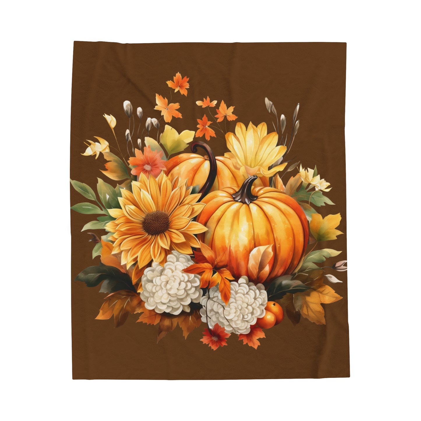 Velveteen Fall Plush Blanket