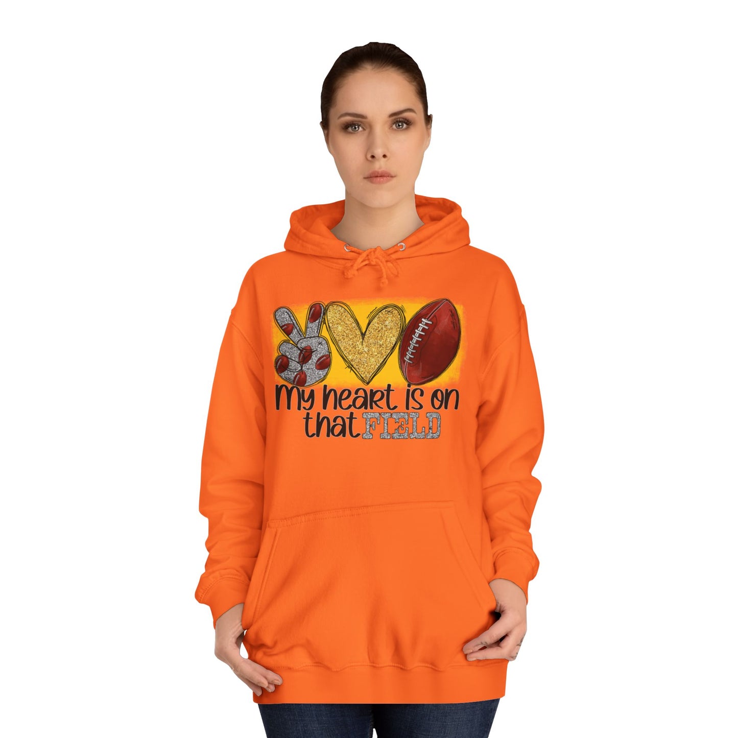 Football College Hoodie