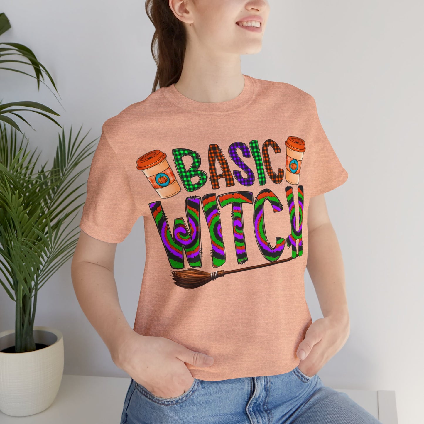 Halloween Basic Witch Short Sleeve Tee