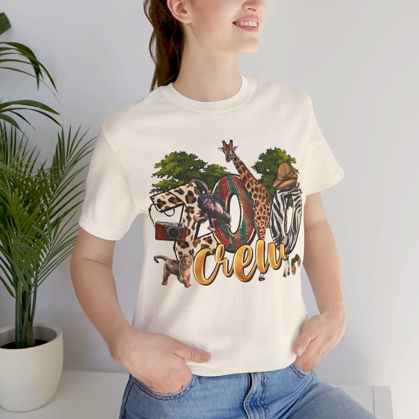 Zoo Unisex Jersey Short Sleeve Tee