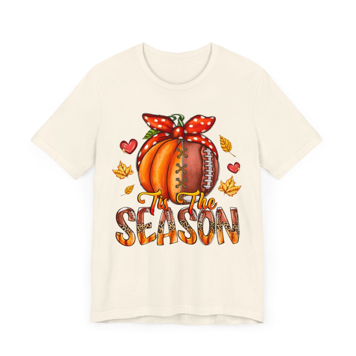 Fall Football Short Sleeve Tee