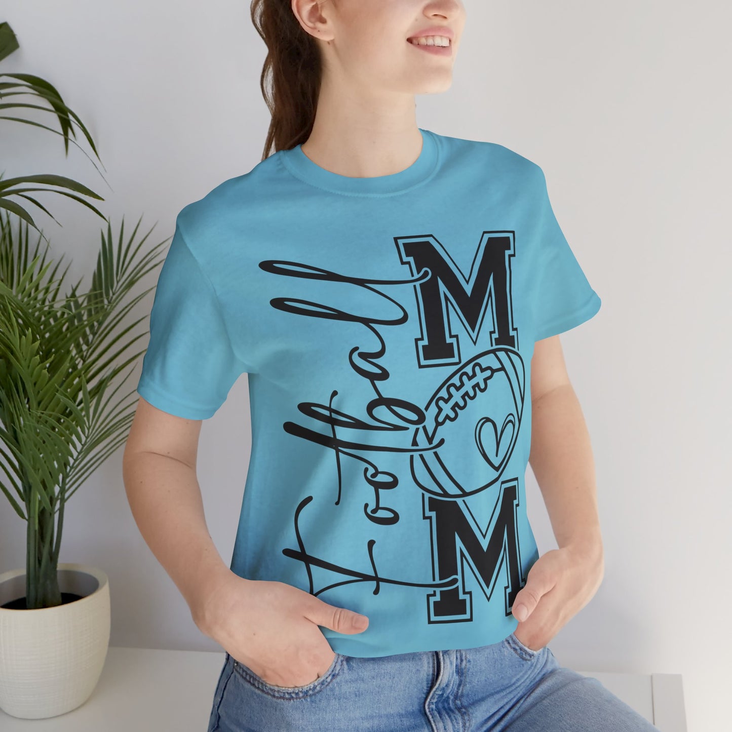 Football Mom Short Sleeve Tee