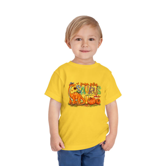 Halloween Dino Toddler Short Sleeve Tee