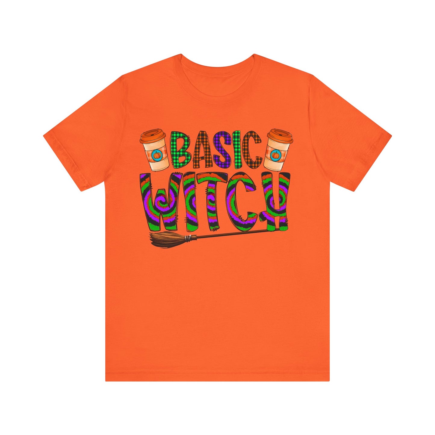 Halloween Basic Witch Short Sleeve Tee